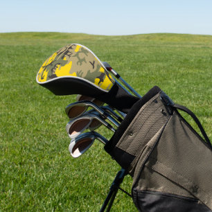 Gelb-grüne Tarnung, Militär, Armee Golf Headcover