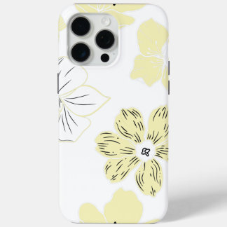 Gelb Handyhülle mit Blumen Case-Mate iPhone Hülle