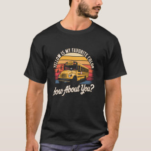 Gelb ist meine Lieblingsfarbe. Wie steht es mit di T-Shirt