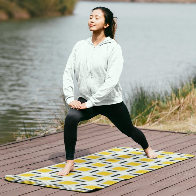 Gelb kardiert yogamatte (Von Creator hochgeladen)