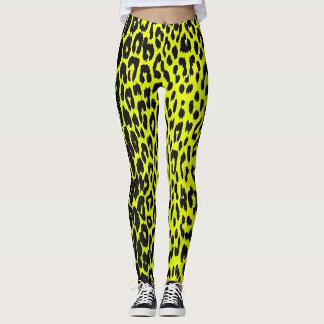 GELB LEGGINGS (Vorderseite)