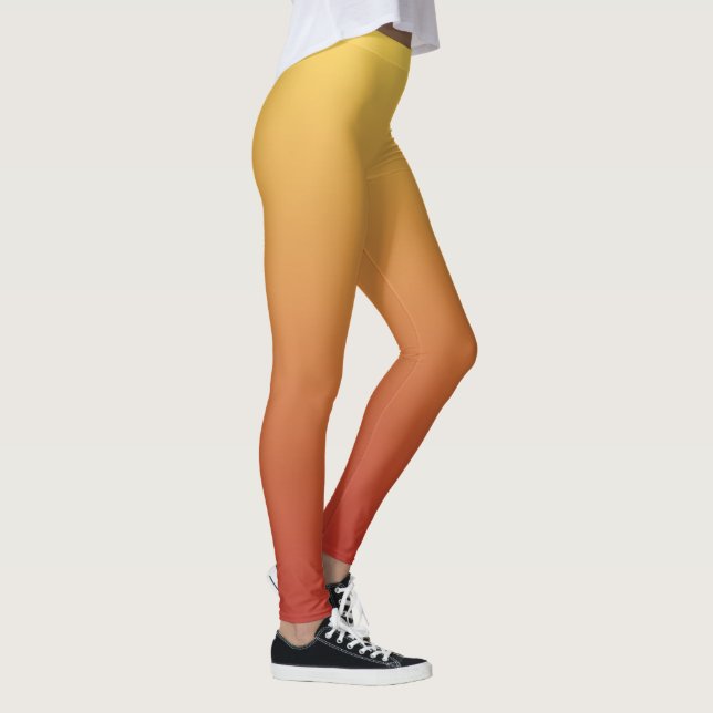 Gelb - Leggings, rot Leggings (Rechts)