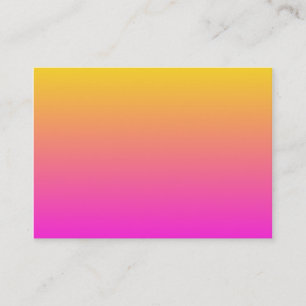 Gelb-Magenta-Verlauf Visitenkarte