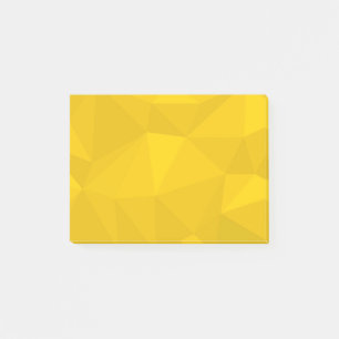 Gelb, modern, cool, trendy, urbane geometrische Ku Post-it Klebezettel