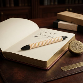 Gelb Muster Design Stift Hell Stylisch Benutzerdef
