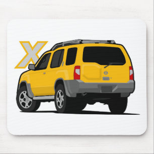 Gelb Nissans Xterra Mousepad