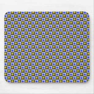 gelb oder blau mousepad