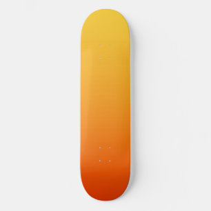 Gelb Orange Farbe Skateboard