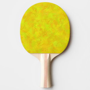 Gelb Orange Grün Abstraktes Muster Tischtennis Schläger