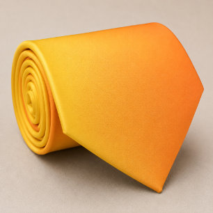 Gelb-Orange-Schattierung Krawatte