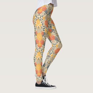 Gelb, orange und blau leggings