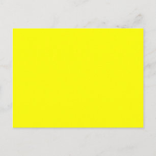 gelb postkarte