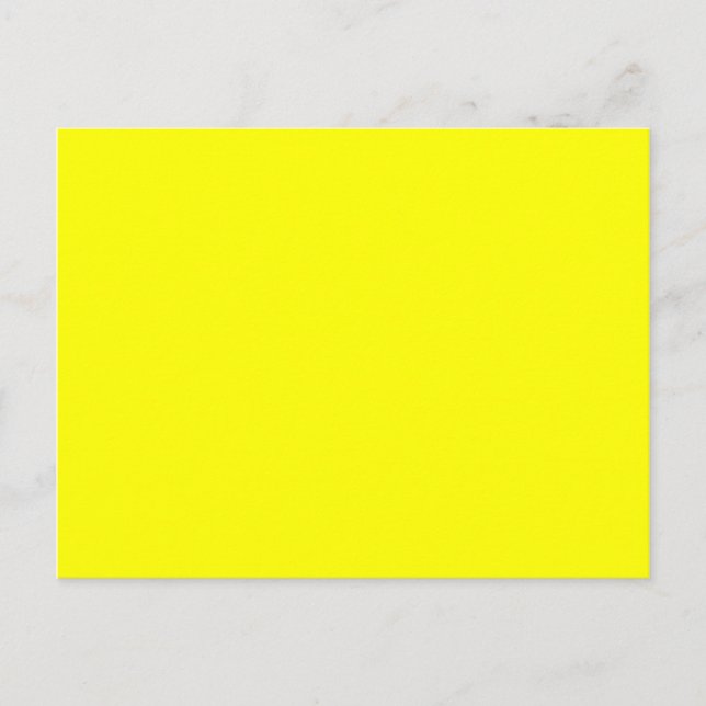 gelb postkarte (Vorderseite)
