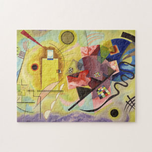 Gelb-rot-blau, 1925 von Wassily Kandinsky Puzzle