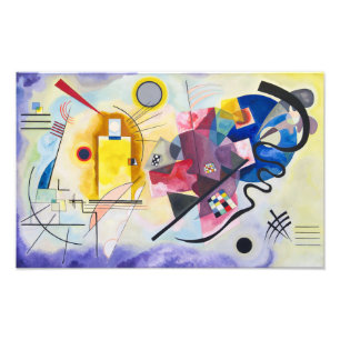 Gelb-rot-blau   Kandinsky   Fotodruck