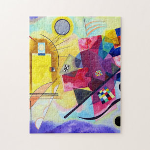 Gelb Rot Blau Wassily Kandinsky Puzzle