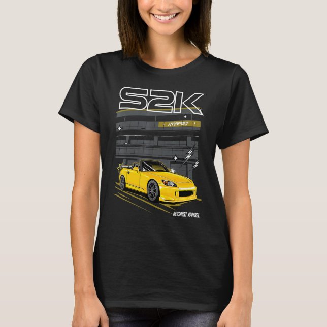 Gelb S2K T-Shirt (Vorderseite)