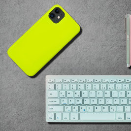 Gelb-solide Farbe für Chartreuse Case-Mate iPhone Hülle