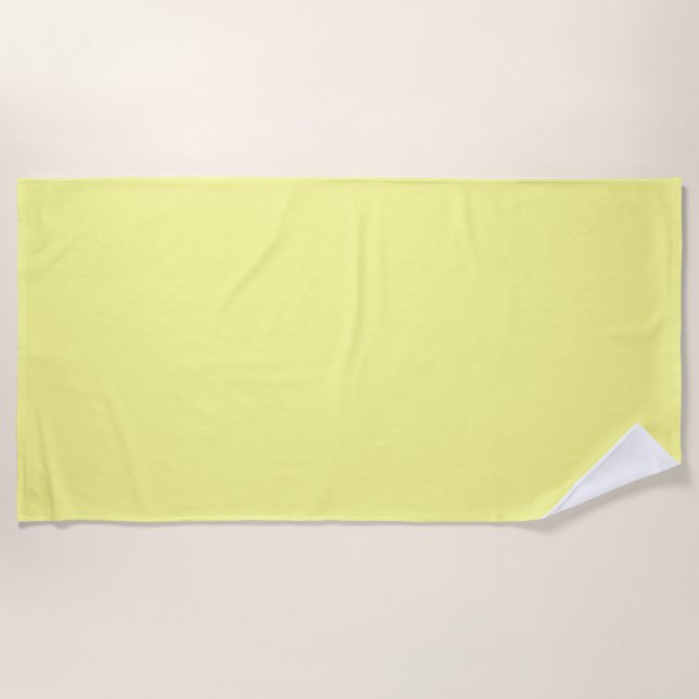 gelb strandtuch (Vorderseite)