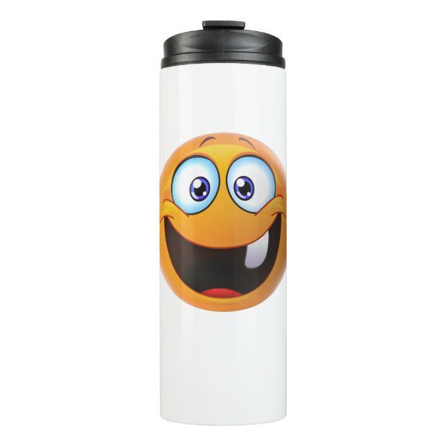 Gelb Thermosbecher (Vorderseite)