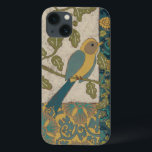 Gelb und aquamariner blauer Vogel gehockt auf iPhone 13 Hülle<br><div class="desc">Diese schöne Malerei eines gelben und aquamarinen blauen Vogels auf einer Niederlassung würde tadellos zu jedem möglichem Zazzle Produkt passen. Die Collage-inspirierte Malerei von Chariklia Zarris wird aus vielen unterschiedlichen Mustern,  Blumen und Blätter verfasst. Erhalten Sie Ihr heute!</div>