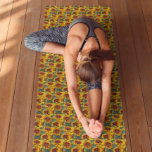 Gelb und Bronze Rudbeckias Blumenmuster