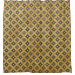 Gelb- und Bronzeschwalbe Duschvorhang