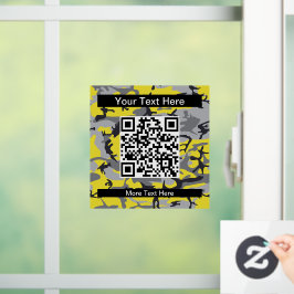 Gelb und Gay Camouflage, Militär, Armee Fensteraufkleber