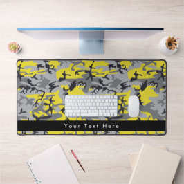 Gelb und Gay Camouflage, Militär, Armee Schreibtischunterlage