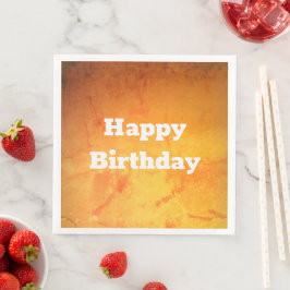 Gelb- und Goldmarmor Gemustert Serviette