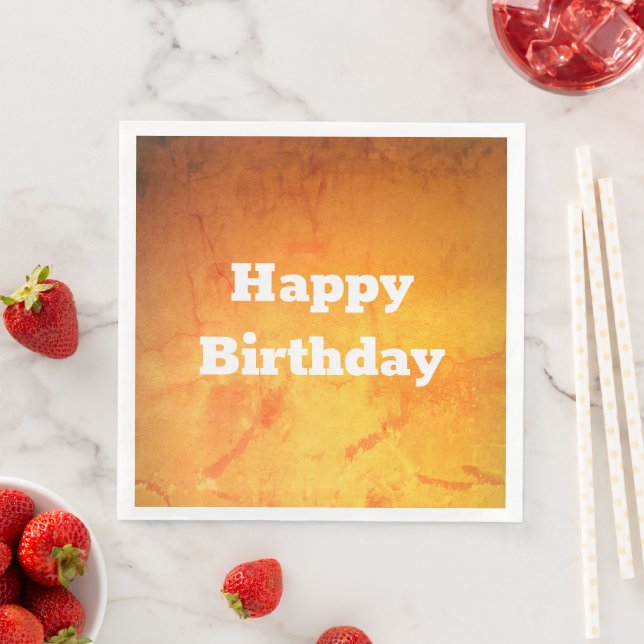 Gelb- und Goldmarmor Gemustert Serviette (Beispiel)