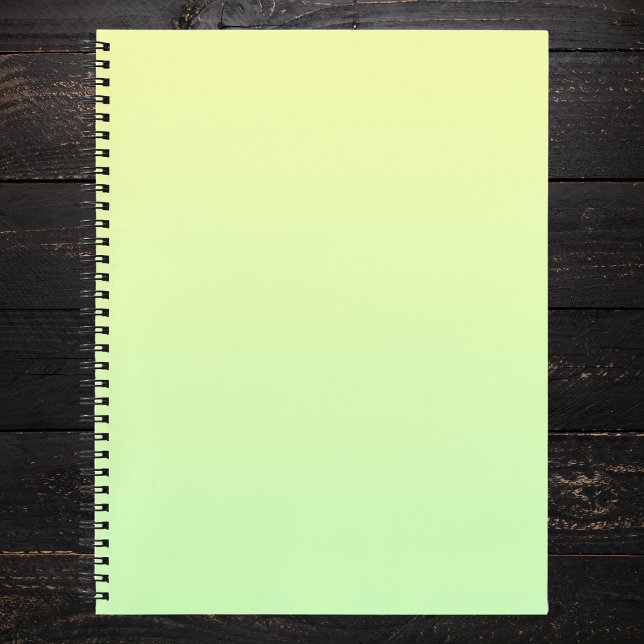 Gelb und Grün Notizbuch (Von Creator hochgeladen)