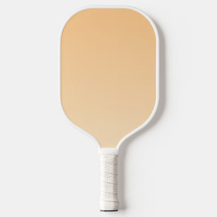 Gelb und orange glänzend pickleball schläger