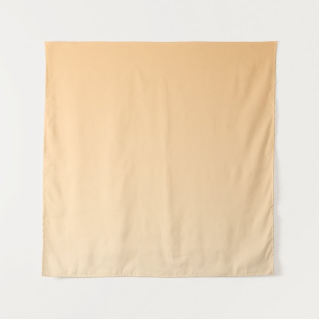 Gelb und orange glänzend wandteppich (Vorderseite)