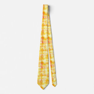 Gelb und orange krawatte