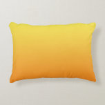 ‚Gelb- und OrangenOmbre‘ Zierkissen<br><div class="desc">"Gelb und Orange Ombre"-Akzent Pillow</div>