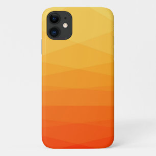 Gelb- und Orangenpolygonal Case-Mate iPhone Hülle