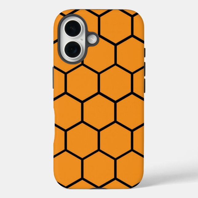 gelb und schwarz Case-Mate iPhone hülle (Rückseite)