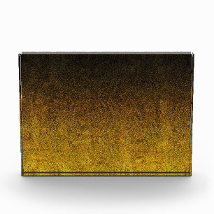 Gelb- und Schwarz-Glitzer-Gradient Fotoblock