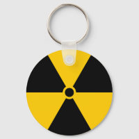 Gelb und schwarz radioaktiver Nuklearer Reaktor