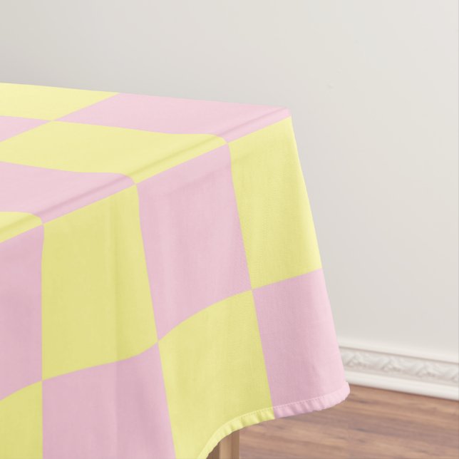 Gelb und schwarz tischdecke (Beispiel)