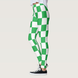 Gelb und weiß leggings