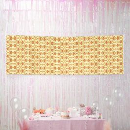 gelb und weiß mit einem aufwändigen Farbton Banner