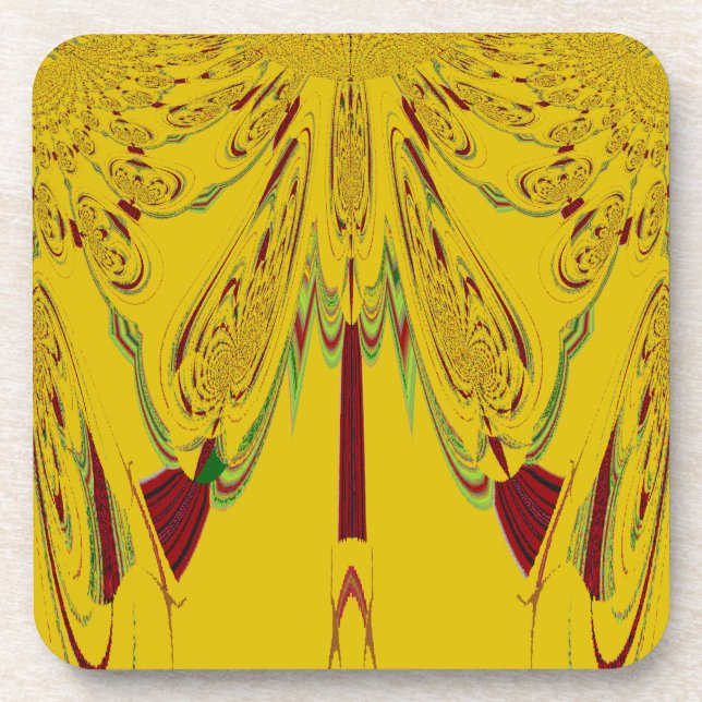 gelb untersetzer (Vorderseite)