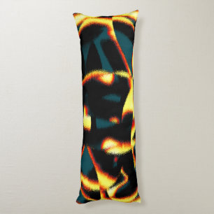 Gelb verbrannte Streifen sehen terisch aus, fehler Seitenschläferkissen