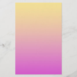 Gelb Violette Farbe Briefpapier