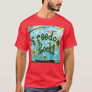 Gelb-Vogel-Liebhaber Freunde T-Shirt