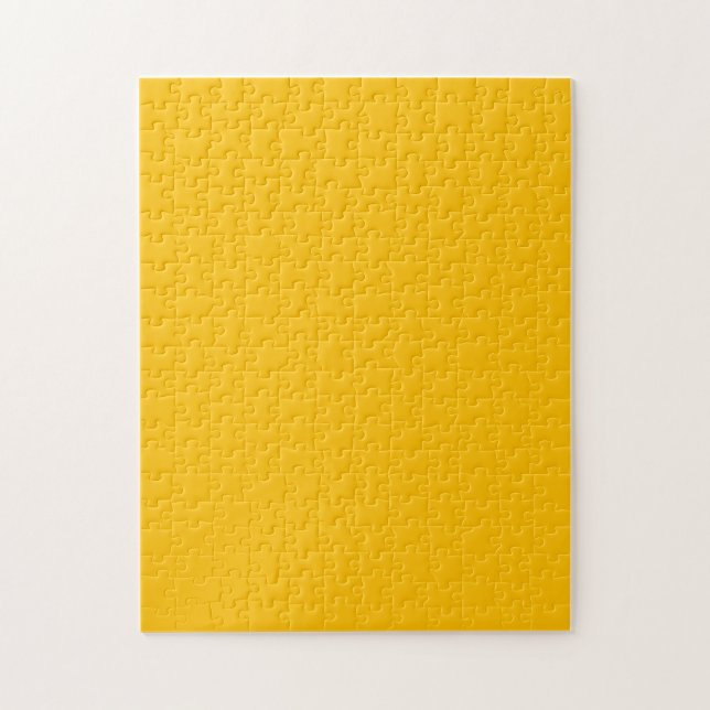 Gelb (Vollfarbe) Puzzle (Vertikal)