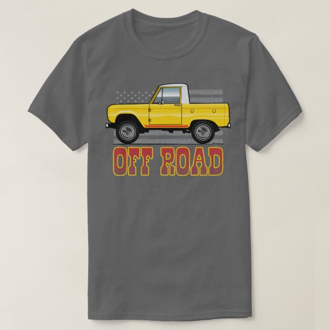 Gelb vor der Straße T-Shirt (Design vorne)