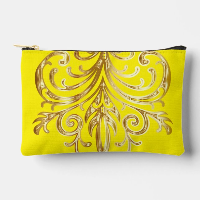 Gelb, Weihnachtsgeschenke Authority® Zubehörtasche (Vorderseite)